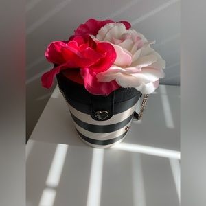 Flower bucket bag. Betsy Johnson.